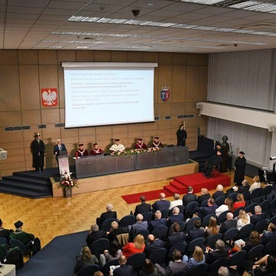 10 maja 2023 r.; Uroczystość nadania tytułu doktora honoris causa prof. Henrykowi Runowskiemu,