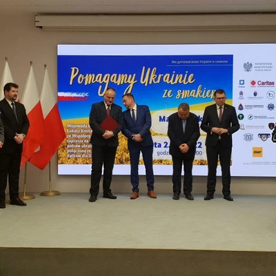 31. marca 2022 r., Briefing prasowy w Urzędzie Wojewódzkim w związku z wydarzeniem 