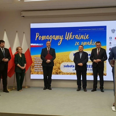 31. marca 2022 r., Briefing prasowy w Urzędzie Wojewódzkim w związku z wydarzeniem 