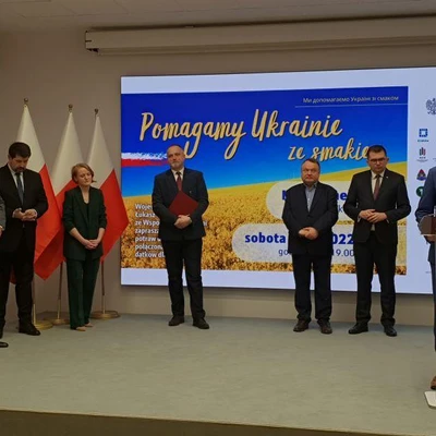 31. marca 2022 r., Briefing prasowy w Urzędzie Wojewódzkim w związku z wydarzeniem 