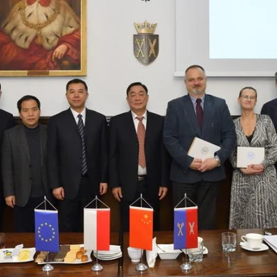 16 stycznia 2020 r., Spotkanie z delegacją z Chin