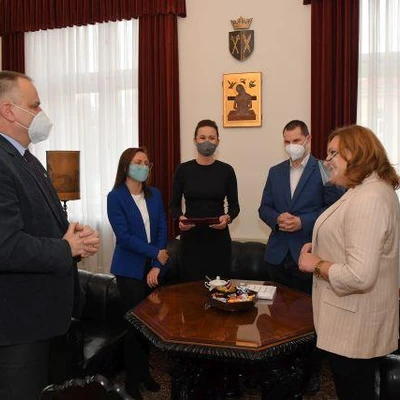 23 listopada 2020 r., Wręczenie przez JM Rektora medali (srebrnego i brązowego) otrzymanych podczas Międzynarodowej Warszawskiej Wystawy Wynalazków IWIS 2020