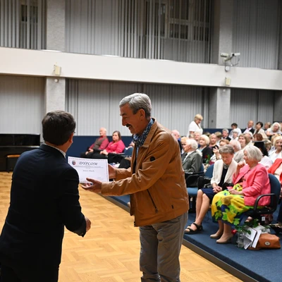 6.06.2025 r. Uroczyste zakończenie studiów na Uniwersytecie Trzeciego Wieku