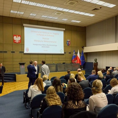 3 października 2024 r. Inauguracja Wydziału Medycyny Weterynaryjnej Uniwersytetu Rolniczego im. Hugona Kołłątaja w Krakowie