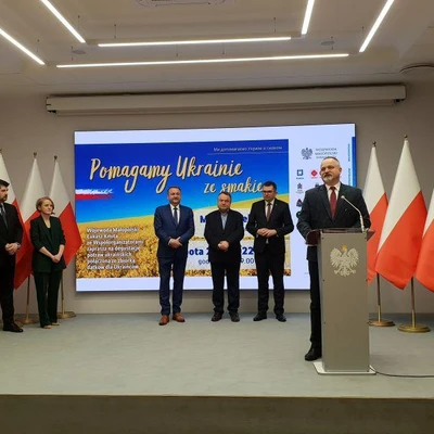 31. marca 2022 r., Briefing prasowy w Urzędzie Wojewódzkim w związku z wydarzeniem 