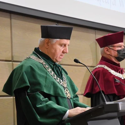 15 października 2021 r., Uroczystość nadania tytułu doktora honoris causa UR prof. Andrzejowi Koteckiemu
