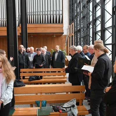 6 października 2021 r., Msza święta w kościele pw. Pana Jezusa Dobrego Pasterza