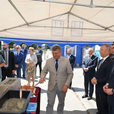 6 lipca 2021 r., Uroczystość wmurowania aktu erekcyjnego pod Budowę Centrum Innowacji oraz Badań Prozdrowotnej i Bezpiecznej Żywności
