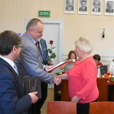 28 października 2022 r.; Uroczyste pożegnanie pracowników przechodzących na emeryturę