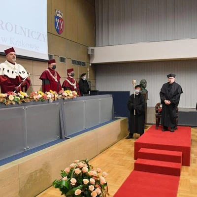 15 października 2021 r., Uroczystość nadania tytułu doktora honoris causa UR prof. Andrzejowi Koteckiemu
