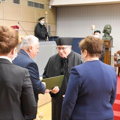 15 października 2021 r., Uroczystość nadania tytułu doktora honoris causa UR prof. Andrzejowi Koteckiemu