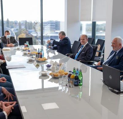 Spotkanie delegacji UR z Zarządem Miejskiego Przedsiębiorstwa Oczyszczania Sp. z o.o.
