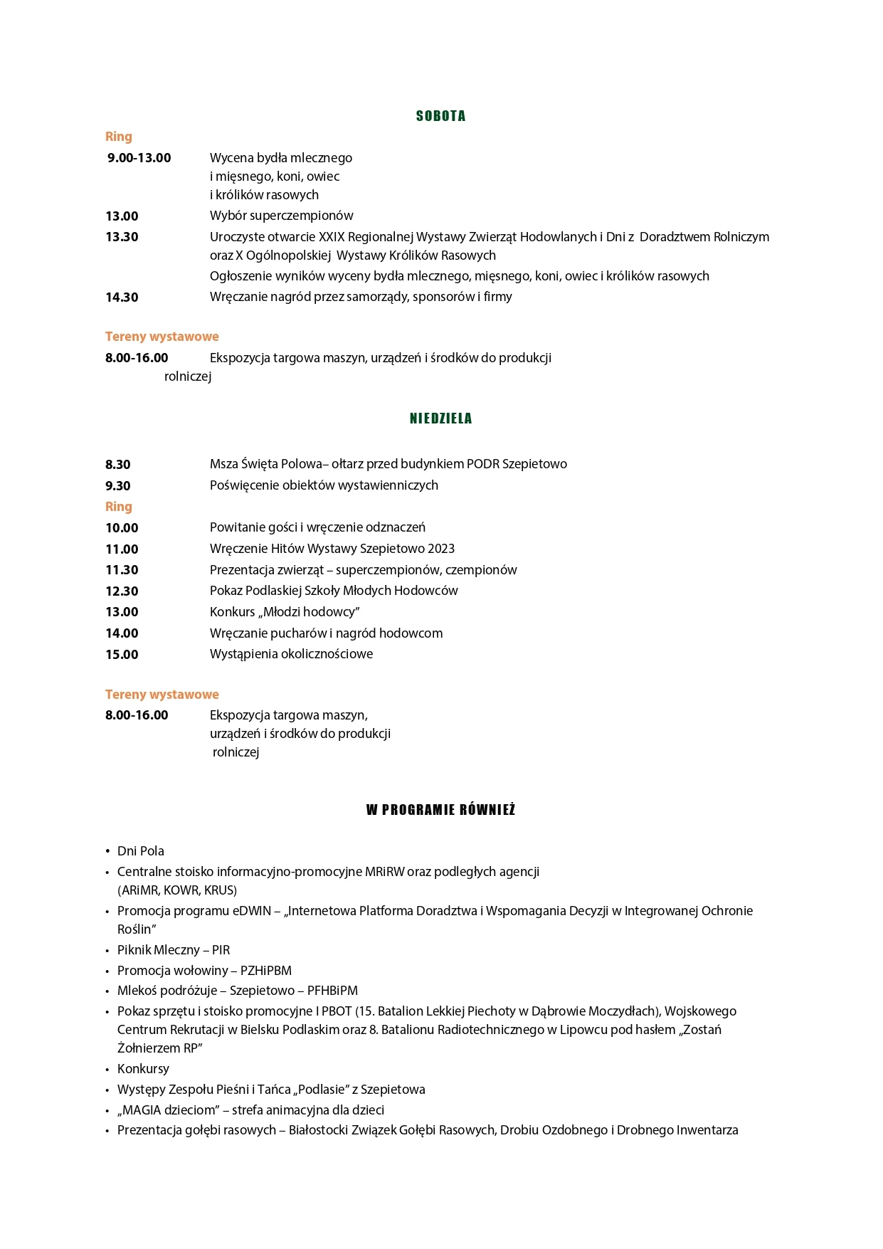 Program wzh