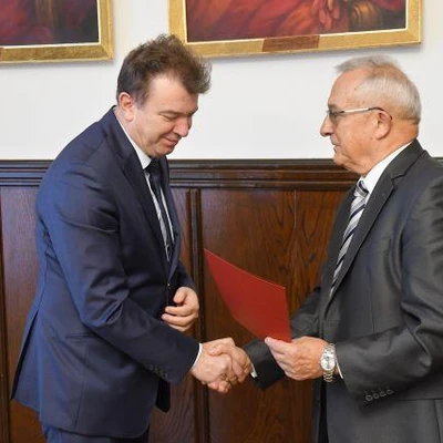Wręczenie nominacji władzom uczelni