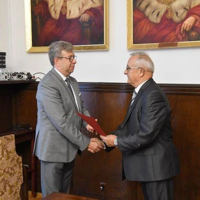Wręczenie nominacji władzom uczelni