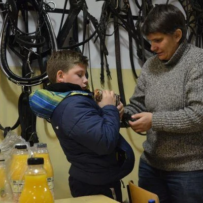 6 grudnia 2017 r., Mikołaj w Rząsce,