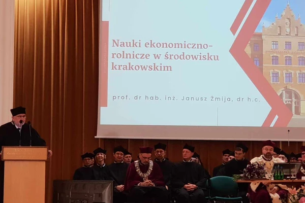 Prof. dr hab. inż. Janusz Żmija Doktorem Honoris Causa Szkoły Głównej Gospodarstwa Wiejskiego