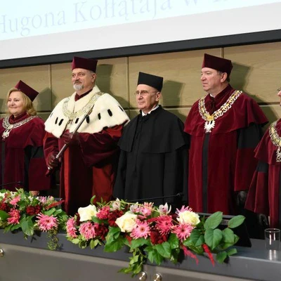 10 maja 2023 r.; Uroczystość nadania tytułu doktora honoris causa prof. Henrykowi Runowskiemu,