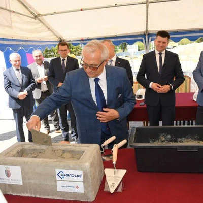 6 lipca 2021 r., Uroczystość wmurowania aktu erekcyjnego pod Budowę Centrum Innowacji oraz Badań Prozdrowotnej i Bezpiecznej Żywności