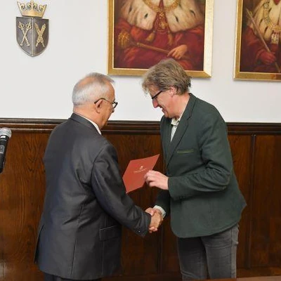 Wręczenie nominacji władzom uczelni
