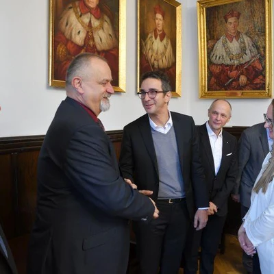 Wizyta delegacji z Wiednia na URK, 13