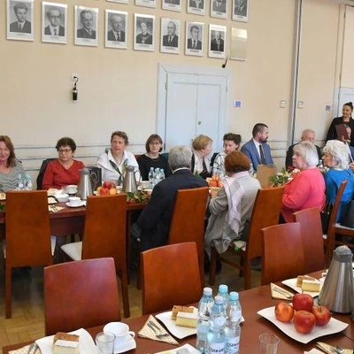 28 października 2022 r.; Uroczyste pożegnanie pracowników przechodzących na emeryturę