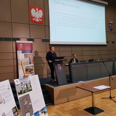 9 maja 2022 r., Prezentacja Multimedialnego Katalogu Dziedzictwa Kulturowego Małopolski podczas Międzynarodowego Seminarium Naukowego 