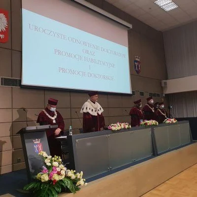 18 czerwca 2021 r., Uroczyste odnowienie doktoratów oraz promocje habilitacyjne i doktorskie